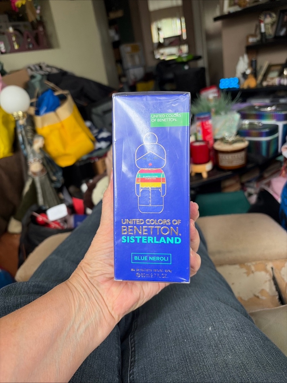 United Colors of Benetton Sisterland Blue Neroli 80ml EDT Spray. New Sealed.